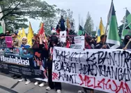 Demo Mahasiswa, Aksi demonstrasi Mahasiswa di Bekasi dan Bandung