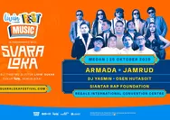 Armada, Jamrud, DJ Yasmin dan SRF Siap Ramaikan Suara Loka Medan
