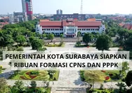 BUKA RIBUAN FORMASI! Pemerintah Kota Surabaya Siapkan Ribuan Formasi CPNS dan PPPK, Berikut Rinciannya