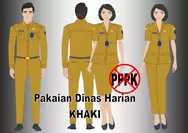 Mengenal Pakaian Dinas Khaki yang Dilarang Negara untuk PPPK Sesuai Aturan Tito Karnavian