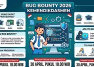 Bug Bounty 2026 Kemendikdasmen Dibuka, Pendaftaran Hingga 30 April Pukul 18.00 WIB