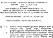 UIN Datokarama Palu Resmi Punya Prodi Magister Ekonomi Syariah, Izin dari Kemenag Sudah Terbit