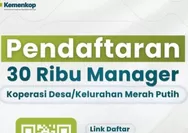 Deadline Mepet! Rekrutmen 30.000 Manajer Kopdes Merah Putih Resmi Dibuka, Cek Pendaftaran dan Syarat!