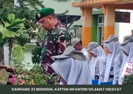 Disiplin Ditekankan di Upacara Sekolah, Danramil Beringin: Tanpa Ini, Kepemimpinan Hanya Ilusi