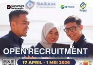 PT Garam Buka Kesempatan Karier Rekrutmen Karyawan Baru 2026, Ini Posisi dan Syaratnya