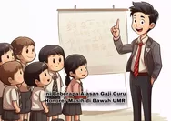 Ini Beberapa Alasan Gaji Guru Honorer Masih Ada di Bawah UMR! CPNS Bisa Jadi Solusi?