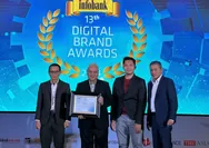 BSB Tambah Koleksi Penghargaan, Kali ini Bank Sumsel Babel Syariah Raih Digital Brand of The Year 2024