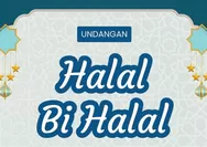 7 Contoh Undangan Halal Bihalal untuk Momen Silaturahmi Keluarga Besar, Dilengkapi Beduk dan Ketupat Khas Lebaran