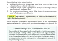 Kunci Jawaban Bahasa Indonesia Kelas 11 Halaman 72 Kurikulum Merdeka Identifikasi Kalimat Fakta dan Kalimat Opini