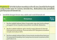 Kunci Jawaban Bahasa Indonesia Kelas 11 Halaman 14-15 Kurikulum Merdeka Kegiatan 2 Mendeteksi Kalimat Fakta dan Kalimat Opini