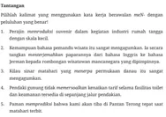 Kunci Jawaban Bahasa Indonesia Kurikulum Merdeka MTS Kelas 7 Edisi Revisi Halaman 23, Memilih Kalimat Dengan Peluluhan Yang Benar