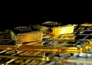 Harga emas Antam turun Rp11.000 jadi Rp1,343 juta per gram