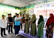 Lazismu DIY berkolaborasi menanam seribu pohon pisang di Kampung Berkemajuan Grubug Nanggulan, begini yel-yel Bupati Kulon Progo