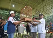 800 Kicau Mania Ramaikan Festival Kajari Sleman Cup 2025