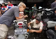 Bila motor Anda terendam banjir, begini cara menyelamatkannya