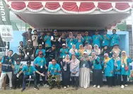 Semarak Milad ke-113 Muhammadiyah, panitia semangat menyelenggarakan jalan sehat, senam bersama hingga sepeda santai