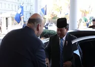 Momen Prabowo Disambut Jajar Kehormatan Tentara AS di White House