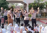 Ditlantas Polda Riau Gelar Police Goes to School dan Green Policing di SDN 36 Pekanbaru, Bangun Generasi Tertib dan Peduli Lingkungan