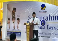 Perkuat Silaturahmi, Partai NaSdem Riau Gelar Buka Puasa Bersama