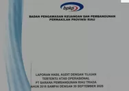 Audit BPKP Riau Bongkar SPR Trada: Uang Miliaran Rupiah 'Mengalir Jauh'