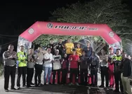 Gelar Night Run 2026, Polres Rohil Redam Ketegangan Pasca Unras dengan Pendekatan Humanis