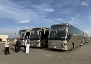 Transportasi Jemaah Haji Indonesia di Tanah Suci Dilayani Armada Keluaran Terbaru