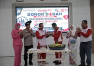 May Day 2026, Polres Rohil Bersama Buruh dan Forkopimda Gelar Donor Darah dan Bakti Sosial