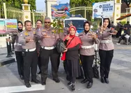 Ditlantas Polda Riau Menyapa di CFD Pekanbaru, Tebar Edukasi Keselamatan dan Semangat Green Policing