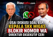 Usai Diskusi soal BSP, Kepala SKK Migas Blokir Nomor WA Direktur Eksekutif CERI