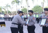 Kapolres Dumai Pimpin Upacara PTDH Terhadap Dua Personel yang Langgar Kode Etik Polri