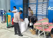 Polsek Koto Gasib Kirim 495 Kg Jagung Pipil Hasil Panen ke Gudang Bulog