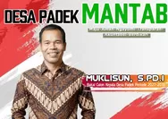 Pilkades Serentak Pemalang 2026, Muklisun Siap Bawa Perubahan Desa Padek Lebih Mantap