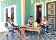 Bhabinkamtibmas Polsek Batu Hampar Sambangi Warga, Cooling System Sampaikan Pesan Kamtibmas