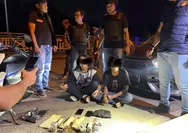 Tim RAGA Polres Dumai Amankan Pengedar Narkoba Saat Patroli Malam
