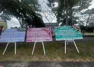Polres Rohil Terima Puluhan Karangan Bunga, Apresiasi Masyarakat Tonghoa Pengungkapan Pencurian Hiolo