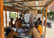 Cegah Karhutla, Kapolsek Batu Hampar Turun Langsung Sosialisasikan Maklumat Kapolda Riau ke Masyarakat