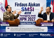 Firdaus Ajukan SMSI sebagai Penanggung Jawab HPN 2027 kepada Dewan Pers