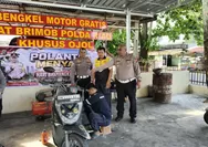 Polantas Menyapa: Servis Gratis untuk Komunitas Ojol, Bentuk Kasih dan Kepedulian Polri bagi para Pencari Nafkah