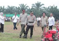 Kapolres Rohil Pimpin Apel Siaga Karhutla di Rohil, Tegaskan Tak Ada Ampun ke Pembakar Lahan