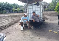 Polsek Tapung melalui Bhabinkamtibmas Desa Indrapuri dampingi Kelompok Tani Jaya Abadi Dukung Swasembada Pangan