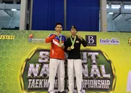 Bripda Al Amin Septu Kelana Raih Medali Emas, Harumkan Nama Brimob Polda Riau di Sumut National Taekwondo Championship 2026