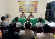 Penuh Keakraban, Polsek Hampar Gelar Kenal Pamit Kapolsek