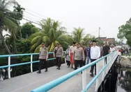 Kapolda Riau Tinjau Jembatan Merah Putih di Dumai, Wujud Pengabdian Polri untuk Masyarakat