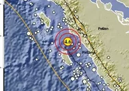 Pasbar di Sumbar Diguncang Gempa
