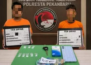 Ungkap Peredaran Sabu di Kampung Terendam, Polresta Pekanbaru Tangkap 2 Pelaku