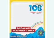 Dirgahayu Sleman! 5 Twibbon Hari Jadi Kabupaten Sleman ke-108 Tahun 2024 yang Unik dan Menarik, Download di Sini Gratis!