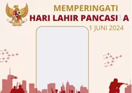 5 Link Twibbon Hari Lahir Pancasila 2024 Gratis, Bingkai Foto Desain Estetik Cocok Di Upload pada 1 Juni