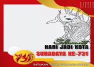 7 Twibbon Hari Jadi Kota Surabaya 731: Desain Unik dan Menarik Cocok untuk Status WhatsApp