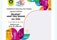 4 Link Twibbon Hari Jadi Bogor ke-542: Semarakkan HJB 3 Juni 2024 dengan Unggah Story di Medsos