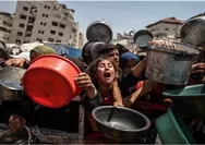 Fakta Bertebaran Terjadinya Bencana Kelaparan yang Makin Memprihatinkan di Gaza, Israel Tetap Bantah Gaza Krisis Kelaparan 